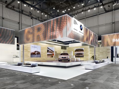 Staggered, BMW Group, Auto Salon, Geneva, Switzerland - FRANKEN\ARCHITEKTEN