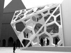 Voronoi House, Studie, Römerberg-Areal, Frankfurt / Main, Germany - FRANKEN\ARCHITEKTEN